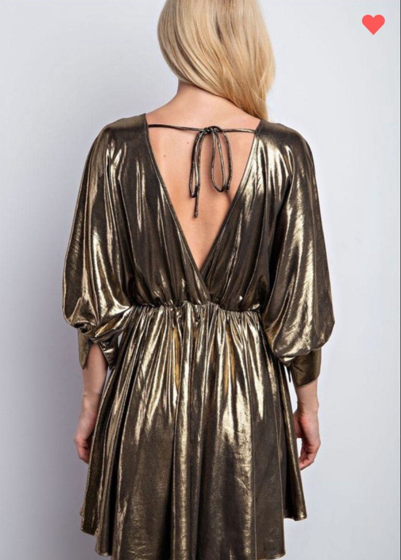 Julia Metallic Dress