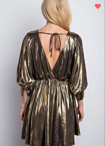 Julia Metallic Dress