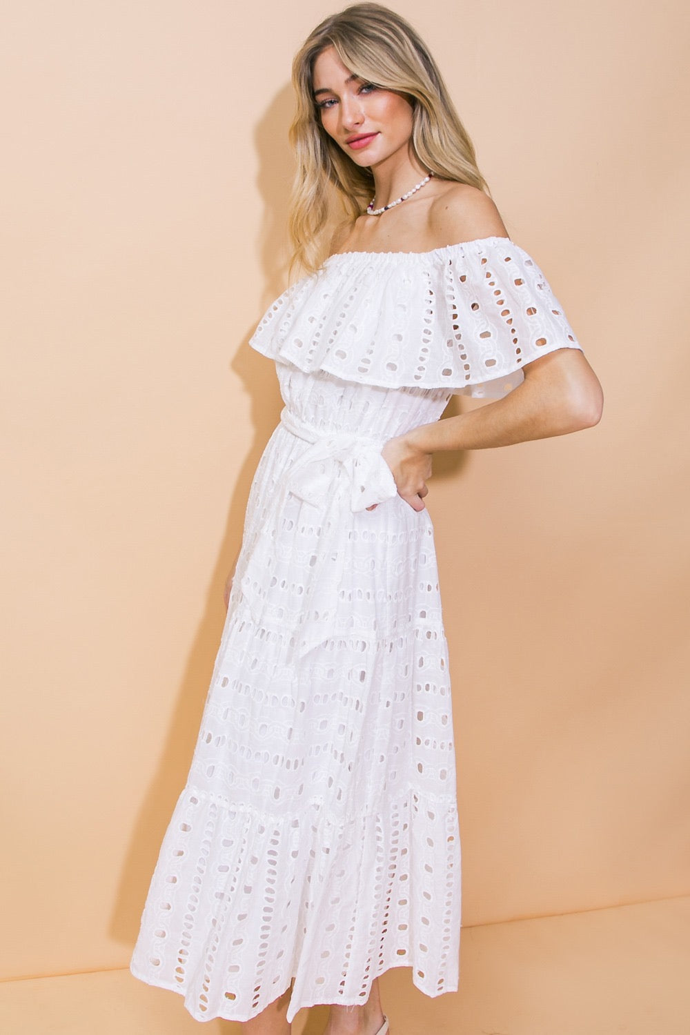 Ana Eyelet Dress