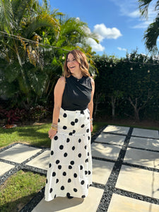 Jasmine Polka Dot Skirt