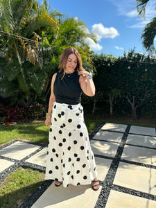 Jasmine Polka Dot Skirt