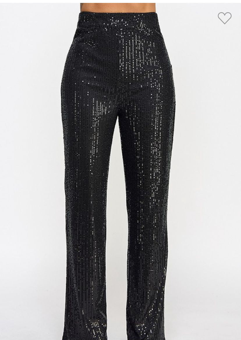 Claudia Sequins Pants