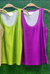 Metallic Summer Tank