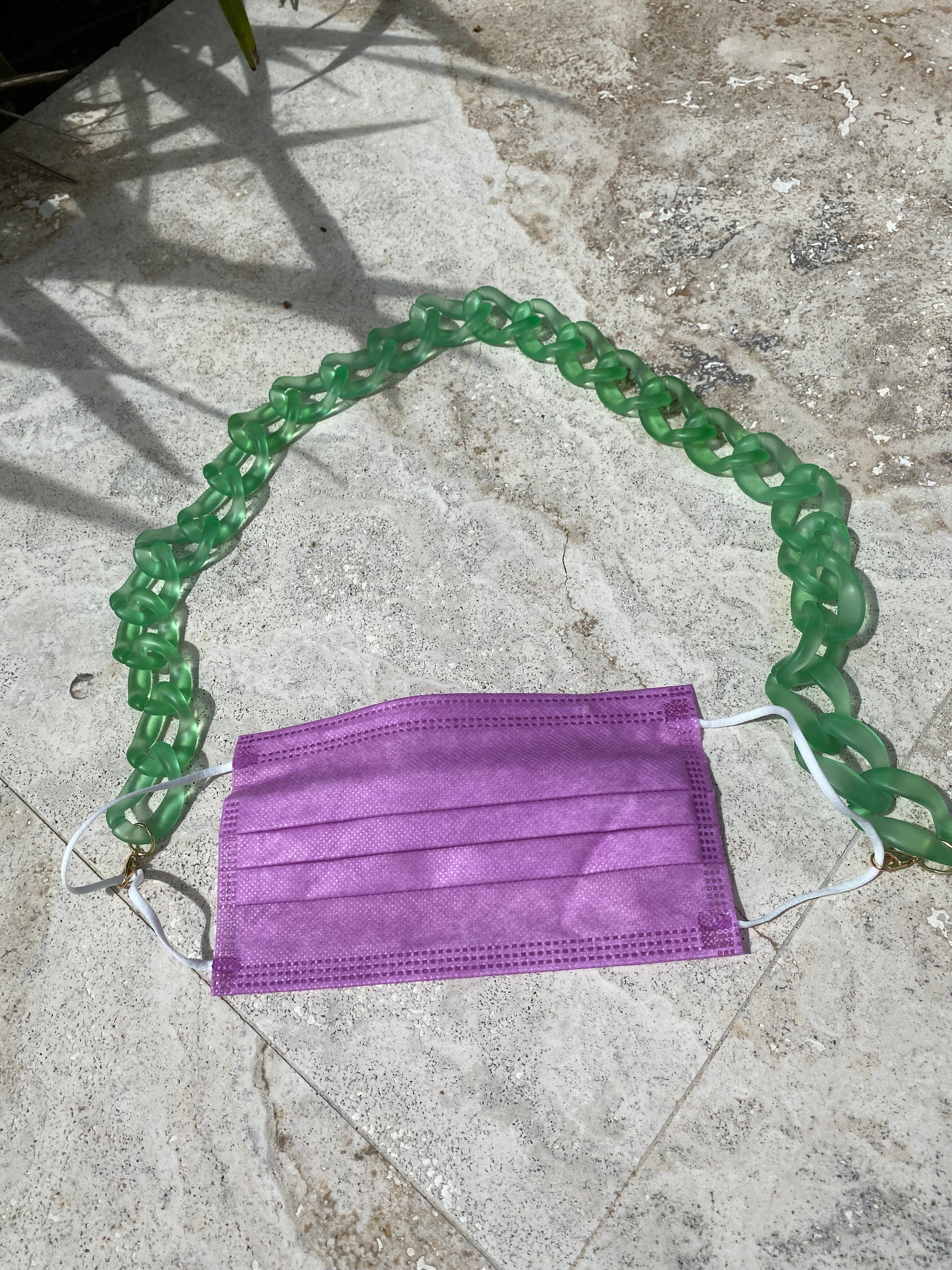 Acrylic Sunglasses/ Masks Chain